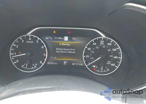 2023 Nissan Maxima Sr Xtronic Cvt из США, поврежденный, VIN 1N4AA6EV0PC501588